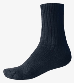 Black Sock - Sock Png, Transparent Png, Transparent PNG