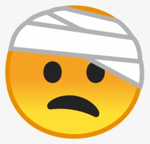 Face With Head Bandage Icon - Emojis Imagenes De Dolor De Cabeza Animadas, HD Png Download, Transparent PNG
