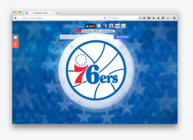 Transparent Philadelphia 76ers Logo Png - Philadelphia 76ers Logo Png, Png Download, Transparent PNG