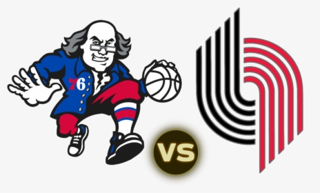 The Sixers - 76ers Ben Franklin, HD Png Download, Transparent PNG