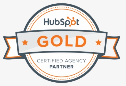 Hubspot Gold Partner Badge, HD Png Download, Transparent PNG