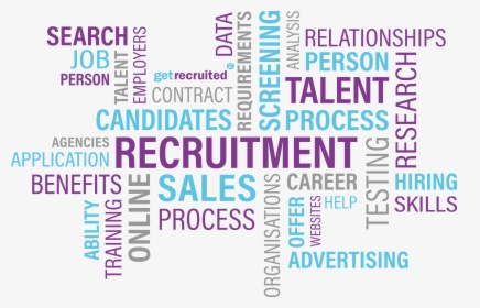 Recruitment Word Cloud Get Rec - Get Recruited, HD Png Download, Transparent PNG