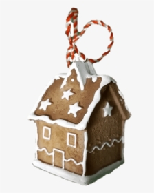 3d Gingerbread House Decoration - Gingerbread House, HD Png Download, Transparent PNG