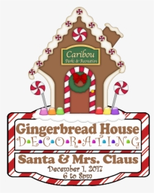 Gingerbread House Png, Transparent Png, Transparent PNG