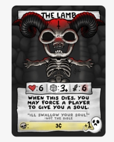 The Lamb - Binding Of Isaac Four Souls All Cards, HD Png Download, Transparent PNG