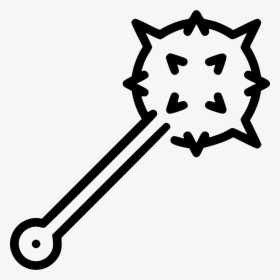 Transparent Mace Clipart - Mace Icon Png, Png Download, Transparent PNG