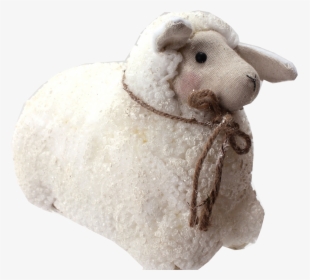 Sitting Winter Snow Lamb - Sheep, HD Png Download, Transparent PNG