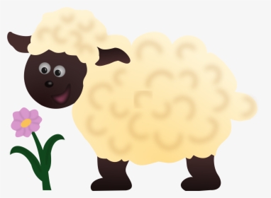Sheep,livestock,food - Cute Transparent Background Sheep Clipart Png, Png Download, Transparent PNG