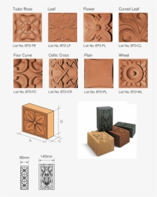 870 Decorative Bricks - Shaped Bricks, HD Png Download, Transparent PNG
