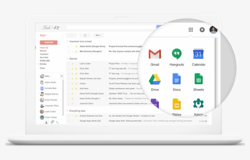 Googledocsdrive - Gmail G Suite, HD Png Download, Transparent PNG
