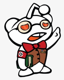 Transparent Reddit Alien Png - Nazi Reddit, Png Download, Transparent PNG
