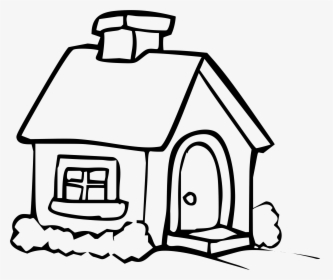 Clip Art Coloring Book Household Adult - Hut Clipart Black And White, HD Png Download, Transparent PNG