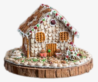 Gingerbread Man House Transparent Images - Ginger Bread House Designs, HD Png Download, Transparent PNG