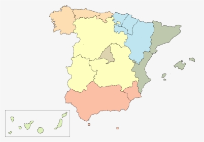 Groups Of Spanish Autonomous Communities - Spain Communities Png, Transparent Png, Transparent PNG