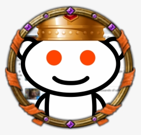 A Nice Snoo I Made For The Crusader Kings Reddit In - Reddit Snoo Logo, HD Png Download, Transparent PNG