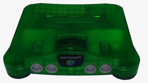 Nintendo 64 Png - Nintendo 64 Transparent Green, Png Download, Transparent PNG