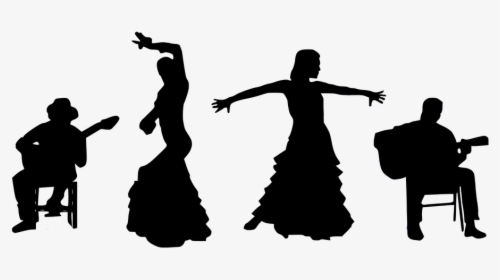 Flamenco, Spanish, Dance, Women, Men, Guitars - Spanish Dance Png, Transparent Png, Transparent PNG