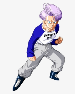 Dragon Ball Z Trunks Clipart , Png Download - History Of Trunks Trunks, Transparent Png, Transparent PNG
