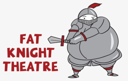Logo Web - Fat Cartoon Knight, HD Png Download, Transparent PNG