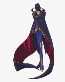 Code Geass Lelouch Of The Rebellion Lelouch Lamperouge - Zero Lelouch Code Geass, HD Png Download, Transparent PNG