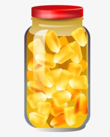 Jar Clipart Candy Corn - Clip Art, HD Png Download, Transparent PNG