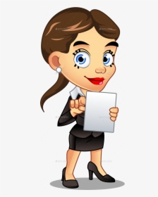 Transparent Cartoon Business Woman, HD Png Download, Transparent PNG