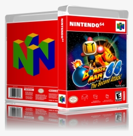 Bomberman 64 Second Attack Nintendo 64 N64 , Png Download - Bust A Move 99 Nintendo 64 Cover, Transparent Png, Transparent PNG