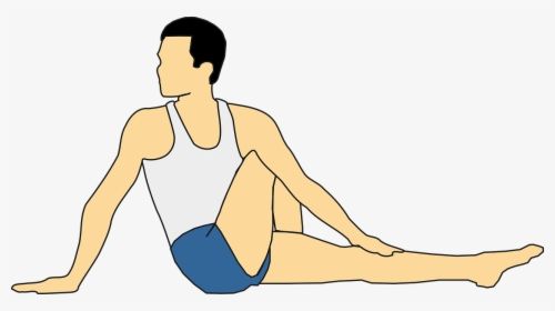 Exercise, Stretch, Stretching, Fitness, Workout, Yoga - Yoga Vakrasana, HD Png Download, Transparent PNG