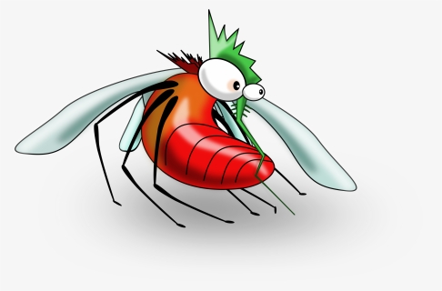 This Free Icons Png Design Of Fat Blood-drunken Mosquito - Mosquito, Transparent Png, Transparent PNG