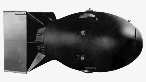 Fat Man Bomb Png - Atomic Bomb Transparent Background, Png Download, Transparent PNG