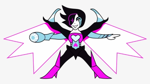 Mettaton Neo With Mettaton Ex S Color Scheme - Mettaton Ex And Neo, HD Png Download, Transparent PNG
