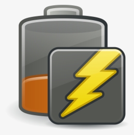 Battery Caution Charging Svg Clip Arts - Medium Charged Battery, HD Png Download, Transparent PNG