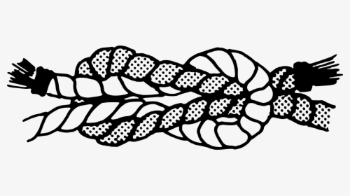 Art,symmetry,monochrome Photography - Reef Knot Clipart, HD Png Download, Transparent PNG