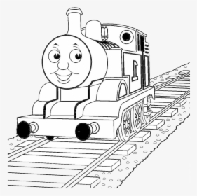 Thomas The Train Best Hd Silhouette Images Free Vector - Coloring Thomas Train Print, HD Png Download, Transparent PNG