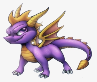 Spyro The Dragon No Background, HD Png Download, Transparent PNG