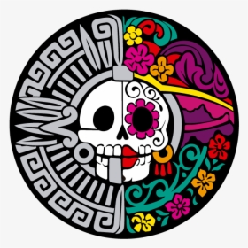 Graphic Library Library Catrina Drawing Colorful - Dia De Muertos Drawing, HD Png Download, Transparent PNG