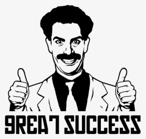 Borat Great Success Png, Transparent Png, Transparent PNG