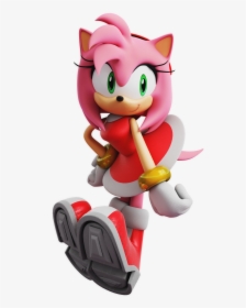 Amy Rose Png - Sonic The Hedgehog Render, Transparent Png, Transparent PNG