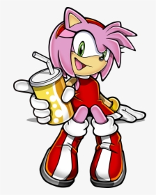Sonic Art Assets Dvd - Amy Rose Sonic Channel, HD Png Download, Transparent PNG
