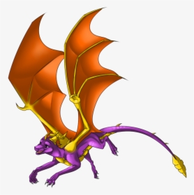 28 Collection Of Spyro The Dragon Drawing - Spyro, HD Png Download, Transparent PNG