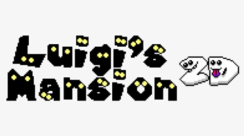 Luigi's Mansion 2d Logo, HD Png Download, Transparent PNG