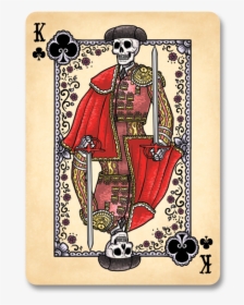 Day Of The Dead Playing Card, HD Png Download , Transparent Png Image ...