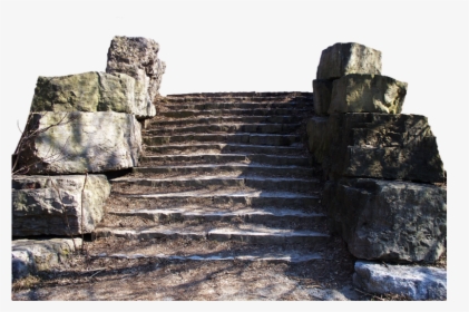 Wall - Transparent Stone Stairs Png, Png Download, Transparent PNG