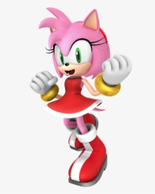 Sonic The Hedgehog Clipart Red - Amy Rose 3d, HD Png Download, Transparent PNG
