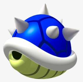 Blue Shell Png - Mario Kart Red Turtle Shell, Transparent Png, Transparent PNG