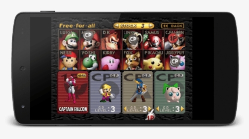 Super Smash Bros 64 Character Select Gif, HD Png Download, Transparent PNG