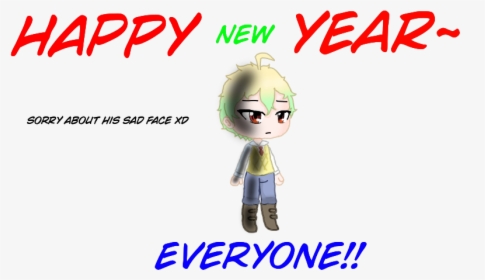 Happy New Year~ - Cartoon, HD Png Download, Transparent PNG