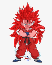 Dragon Ball Kid Goku Ssj , Png Download - Ssj3 Kid Goku, Transparent Png, Transparent PNG