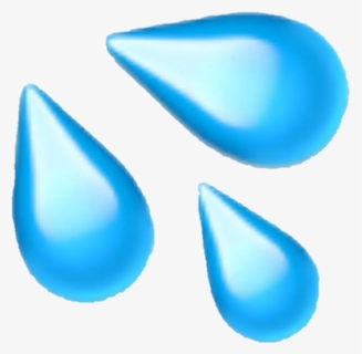 Wet Emoji , Png Download - Sweat Droplets Emoji, Transparent Png, Transparent PNG