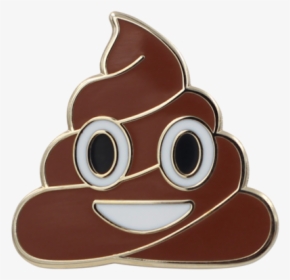 Poop Emoji Pin - Poop Emoji, HD Png Download, Transparent PNG